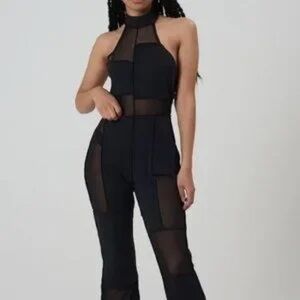 Ragged Priest Paneled Jumpsuit size 8